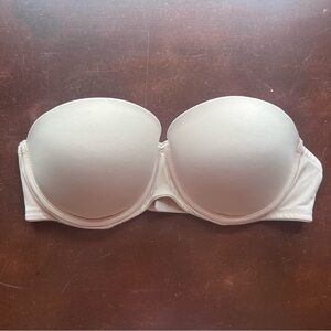 PINK push-up strapless bra size 32C